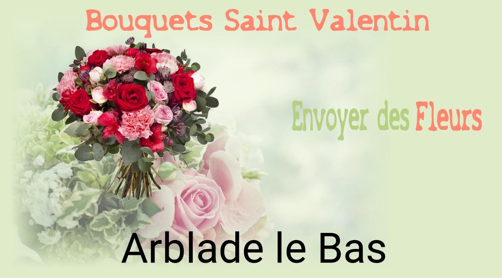 Roses de Saint-Valentin livrées à Arblade-le-Bas